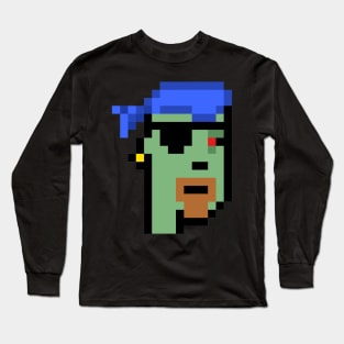 Nft Zombie CryptoPunk Long Sleeve T-Shirt